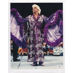 Ric Flair Autographed 8 X 12 Photo w COA WWE WCW SIGNED Woo!
